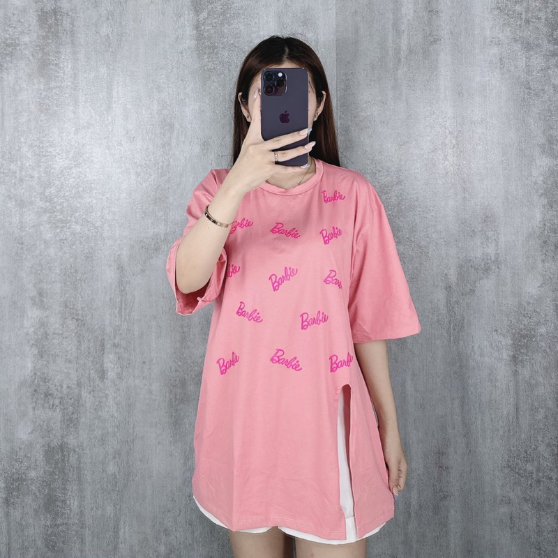 KAOS OVERSIZE JUMBO FULL PRINT BARBIE | KAOS JUMBO WANITA XXL