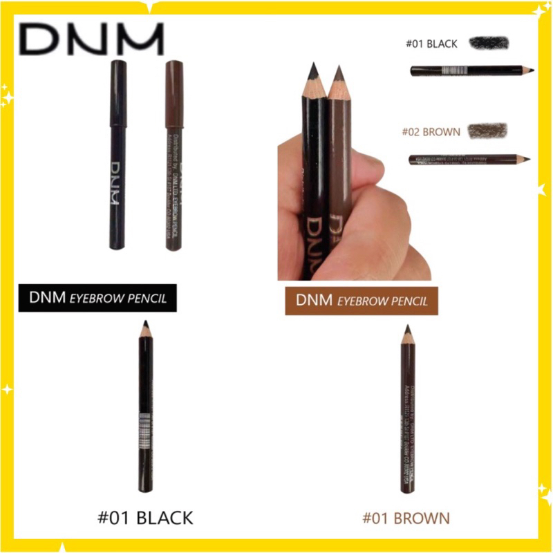 DNM Pensil Eyebrow Pencil Anti Air Waterproof Long Lasting