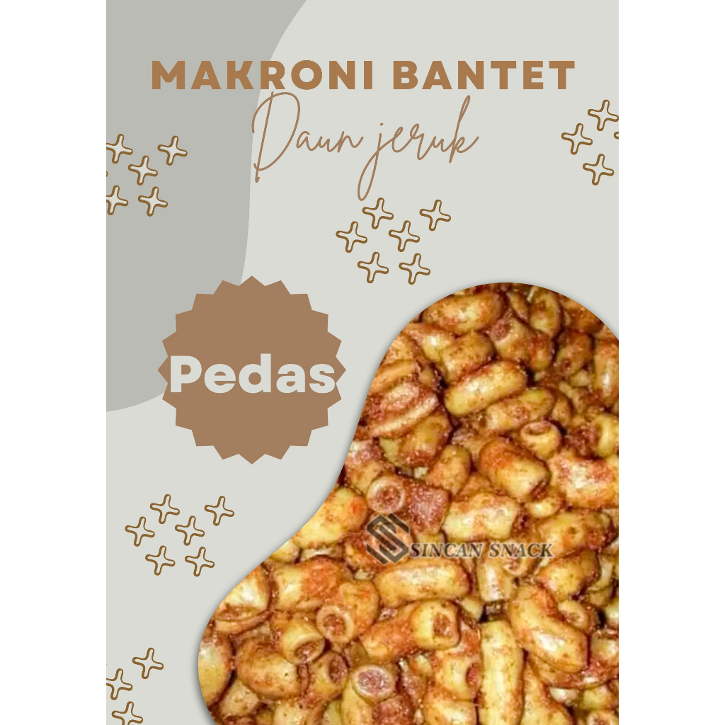 

MAKRONI BANTET RASA PEDAS DAN ORIGINAL ALAMI 250gr