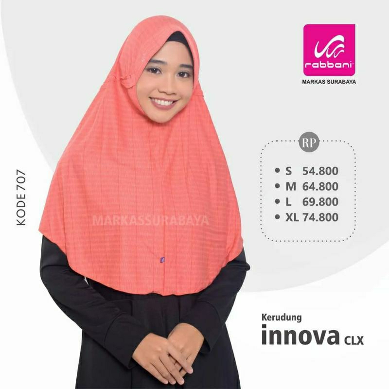 KERUDUNG/ JILBAB RABBANI CLX ORI/MURAH
