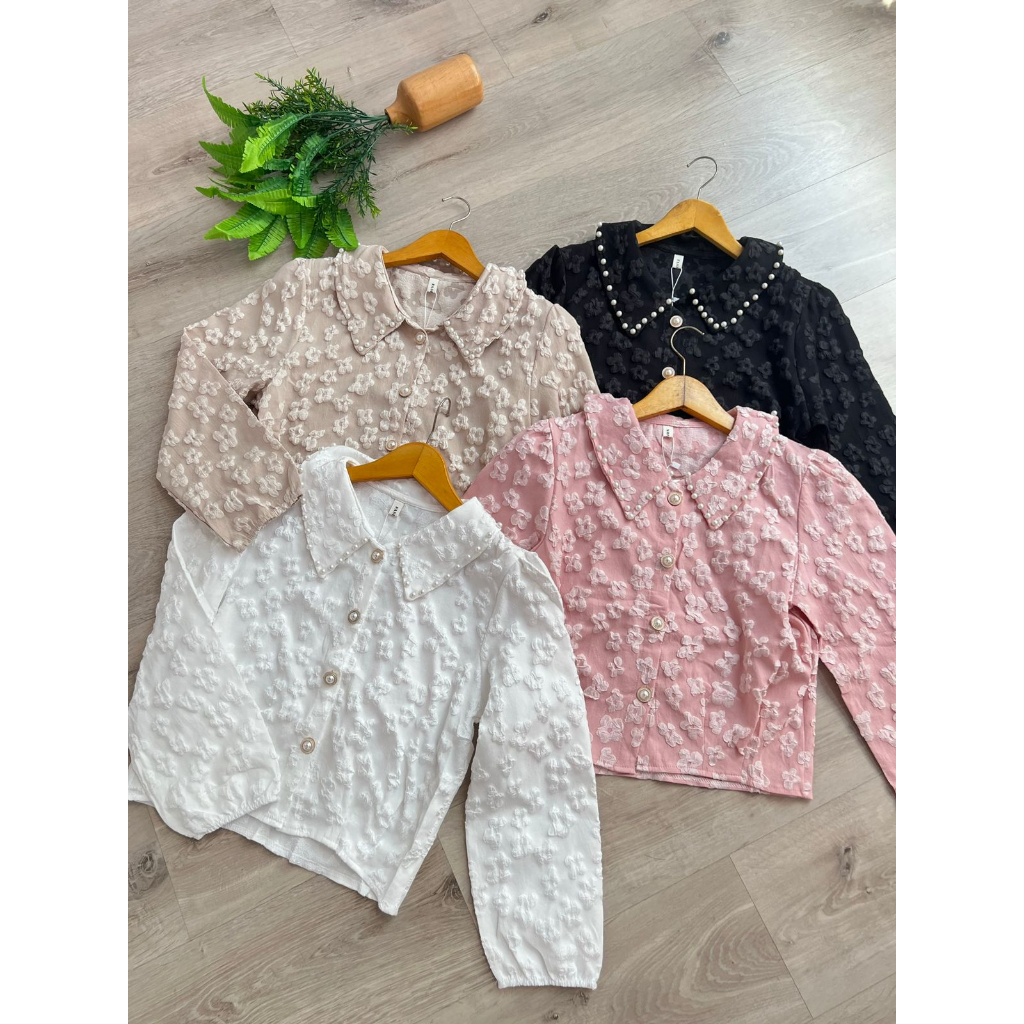 Jenia blouse flower