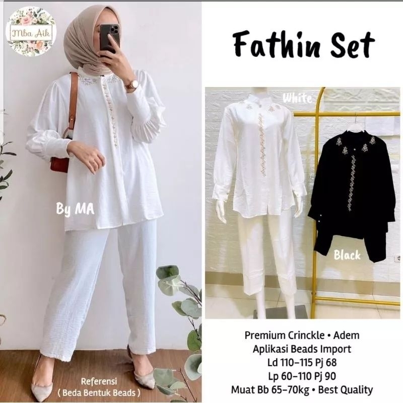 FATHIN SET BY MBA AIK/JESIKA SET BY ANTY /SHARLEEN SET BY ANTY /IVORY SET BY ANTY