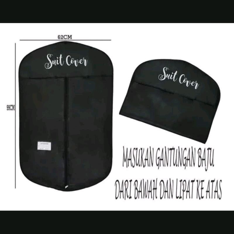 Cover baju Pelindung Pakaian Organizer Lemari pakaian gantungan cover baju