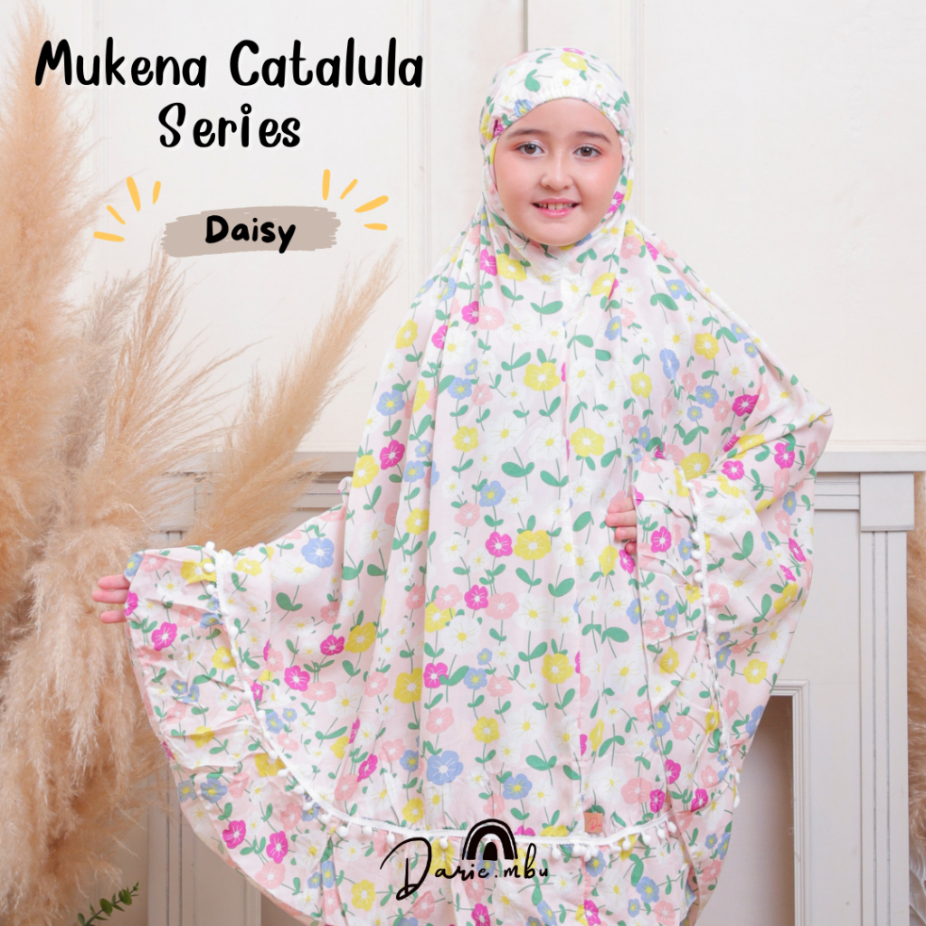 Mukena Anak Umur 2-12 Tahun Katun Rayon Premium Catalulla Series