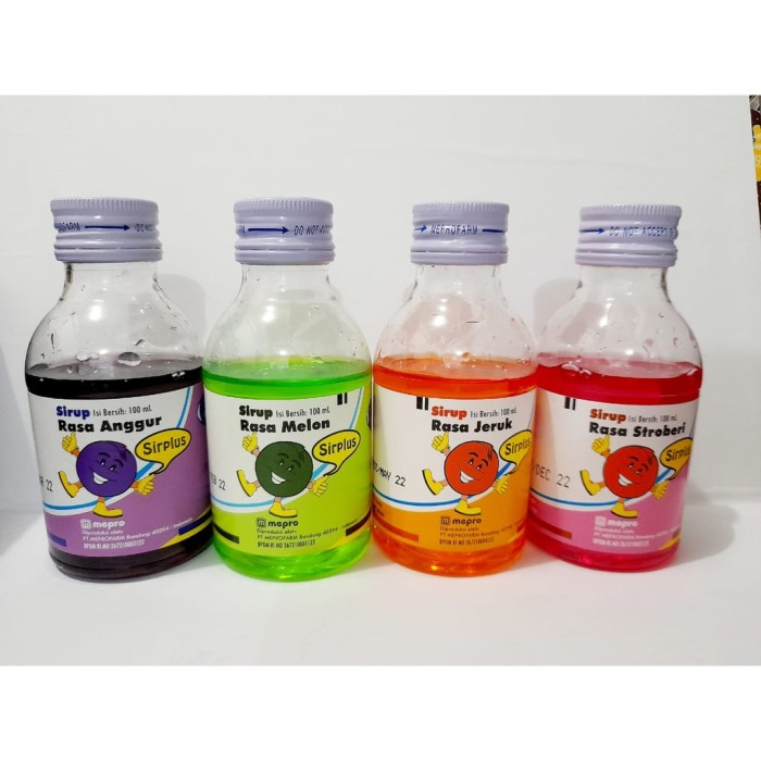 Sirplus Sirup 100 ml Mepro / Sirup Pemanis Puyer