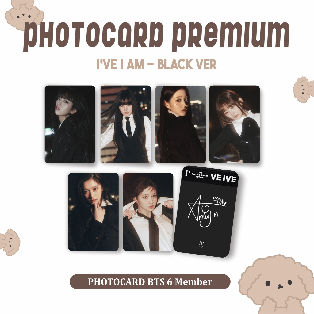 PHOTOCARD PC PREMIUM IVE I AM WAVE