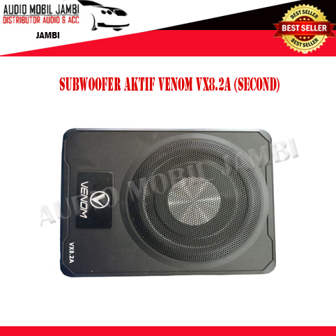 SUBWOOFER AKTIF VENOM 8.2A SLIM SUBWOOFER KOLONG SECOND