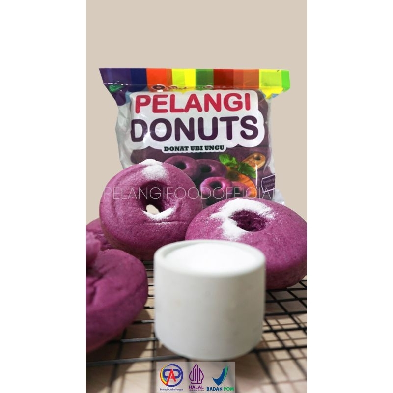 

Pelangi Donat Ubi Ungu isi 10