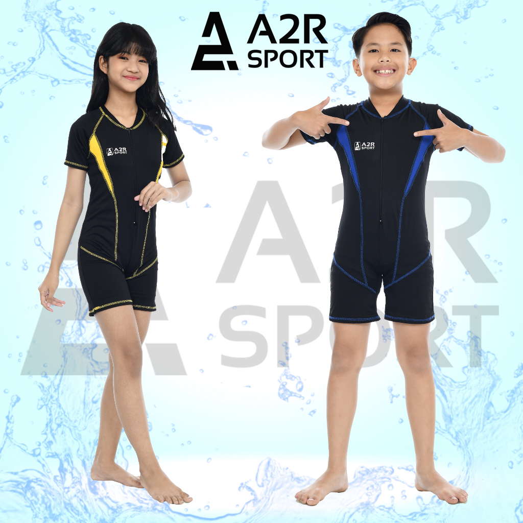 A2R Sport - Diving pendek SD Baju Renang Anak laki-laki dan perempuan