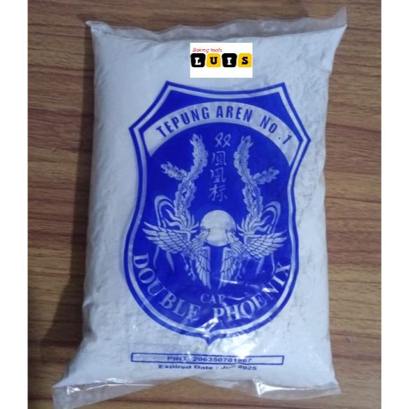

Tepung aren cap Double phoenix 500 gr
