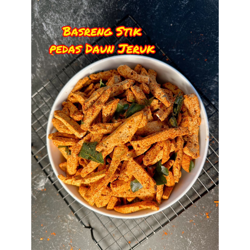 

Basreng Stik Stick Pedas Daun Jeruk 500 gr