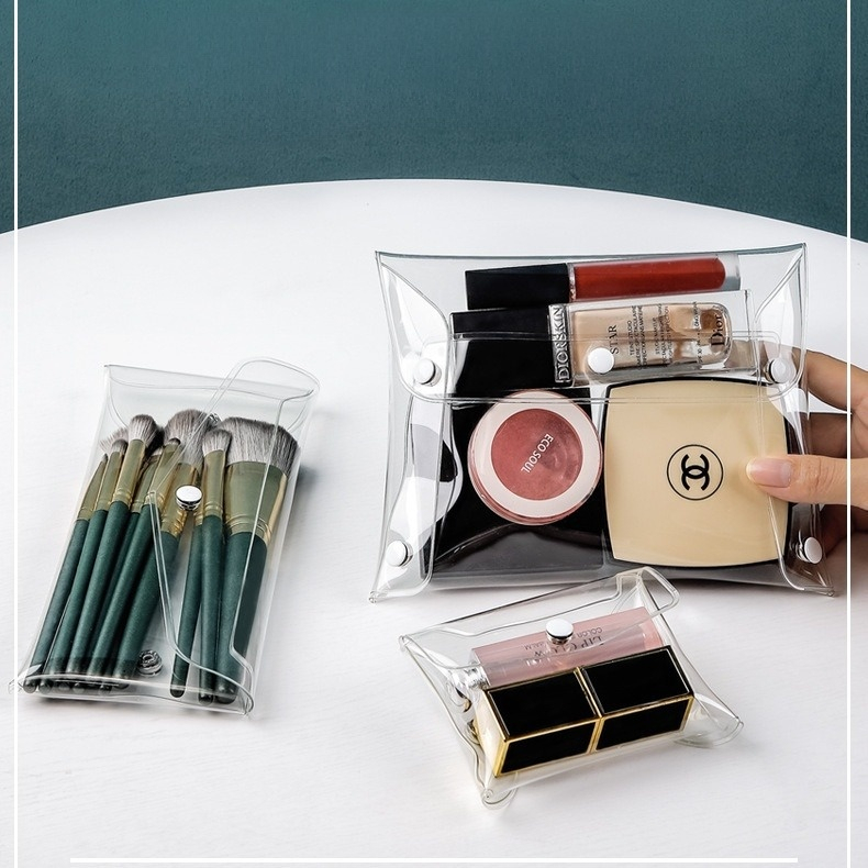 Pouch Kosmetik Transparan H459 Tas Travel Make Up Transparan Pouch Make Up Bening Mall Shopping