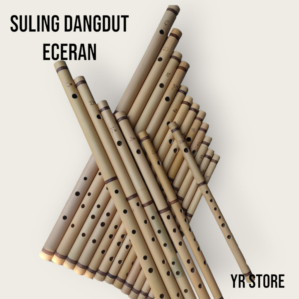 alat musik SULING bambu suling dangdut bijian eceran perbiji suling tradisional bambu dangdut