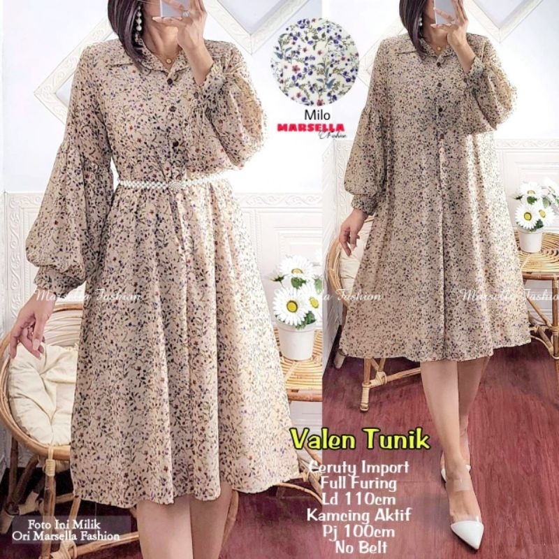 VALENT TUNIK ORI BY MARSELLA