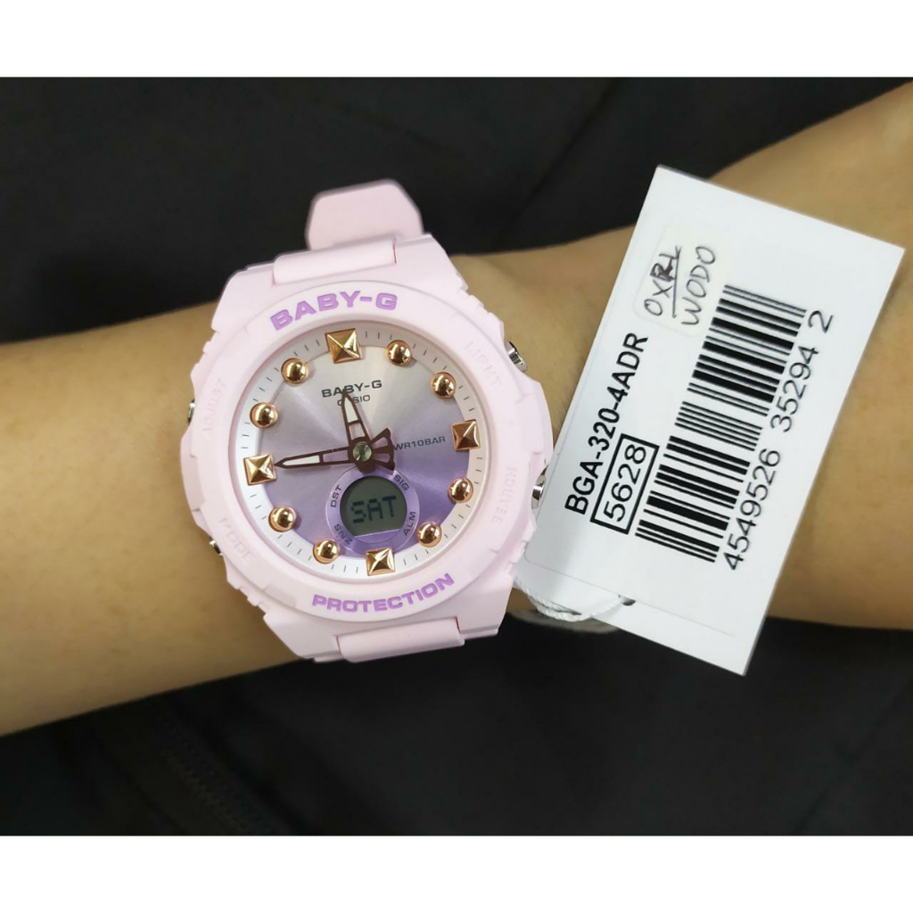 Jam Tangan Wanita Casio Baby-G BGA-320-4ADR Original