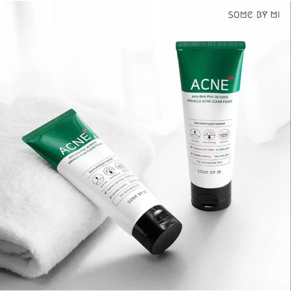 SOME BY MI 30 Days Miracle Acne Clear Foam Cleanser