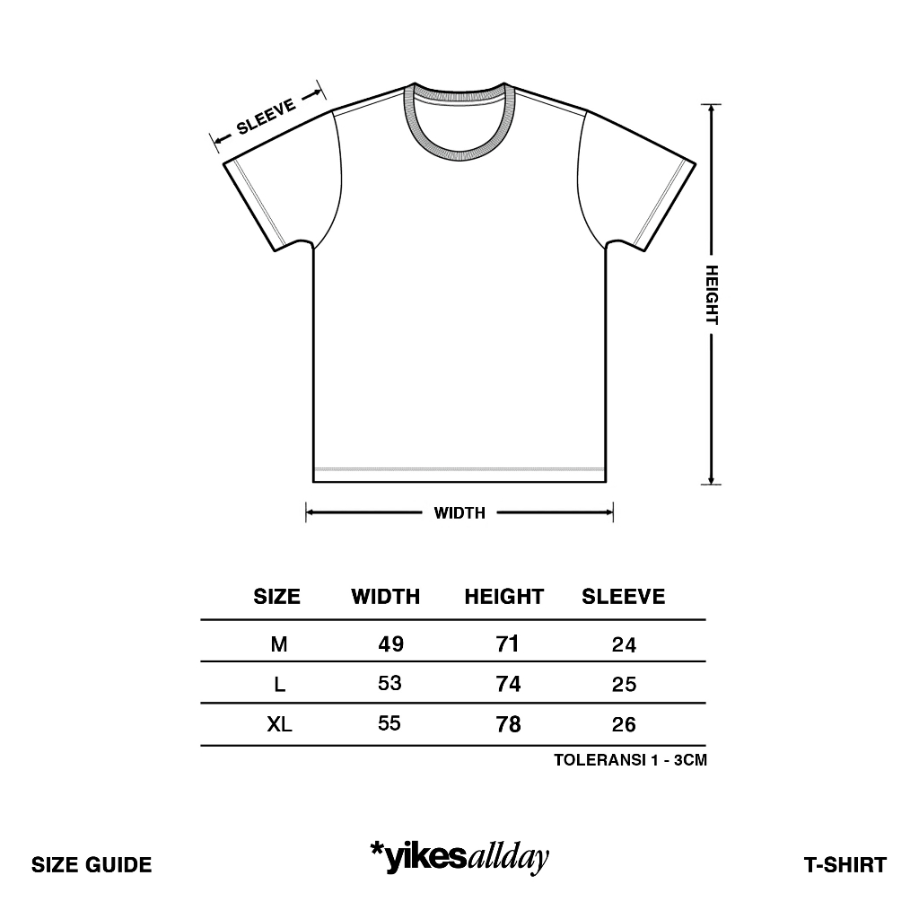 T-SHIRT | PLAYGROUND | WHITE | YIKESALLDAY