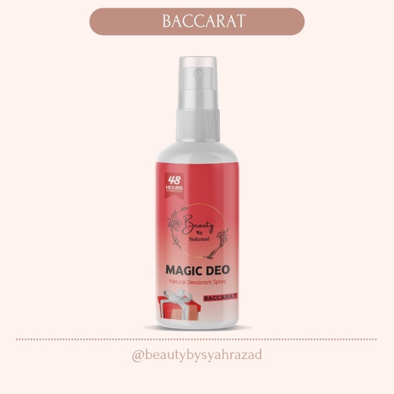 Magic Deo Baccarat Deodorant Tawas