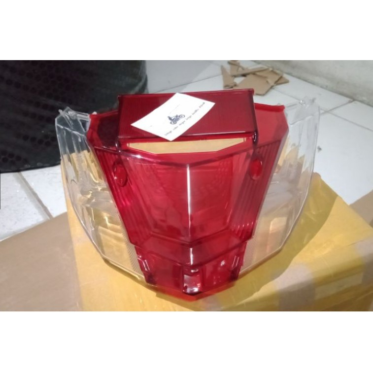 Mika kaca lampu belakang stop beat esp new / beat street kaca lampu merah