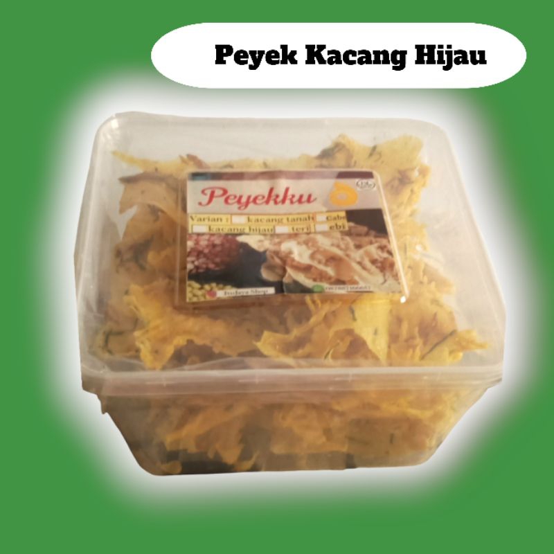 

Peyek Kacang Hijau toples 3 Liter