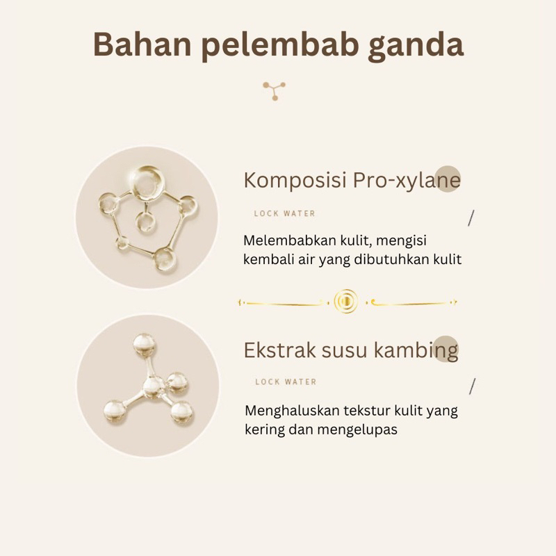 Pelembab Wajah FEALI Cream and Goat Milk Anti-Aging