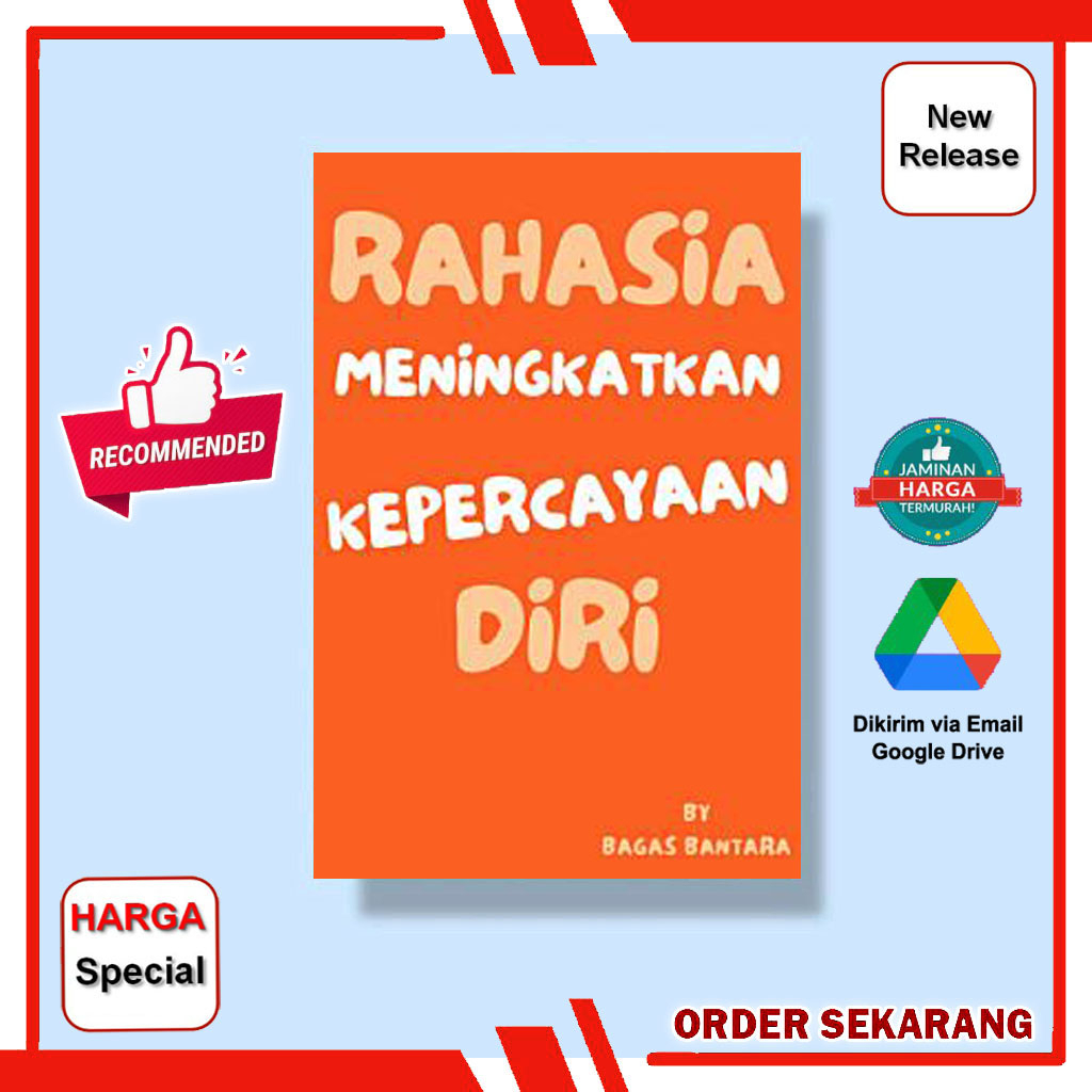 PROMO!! Rahasia Meningkatkan Kepercayaan Diri: Menggunakan Teknik Hipnosis untuk Mencapai Kemerdapan dan Kepercayaan Diri yang Kuat