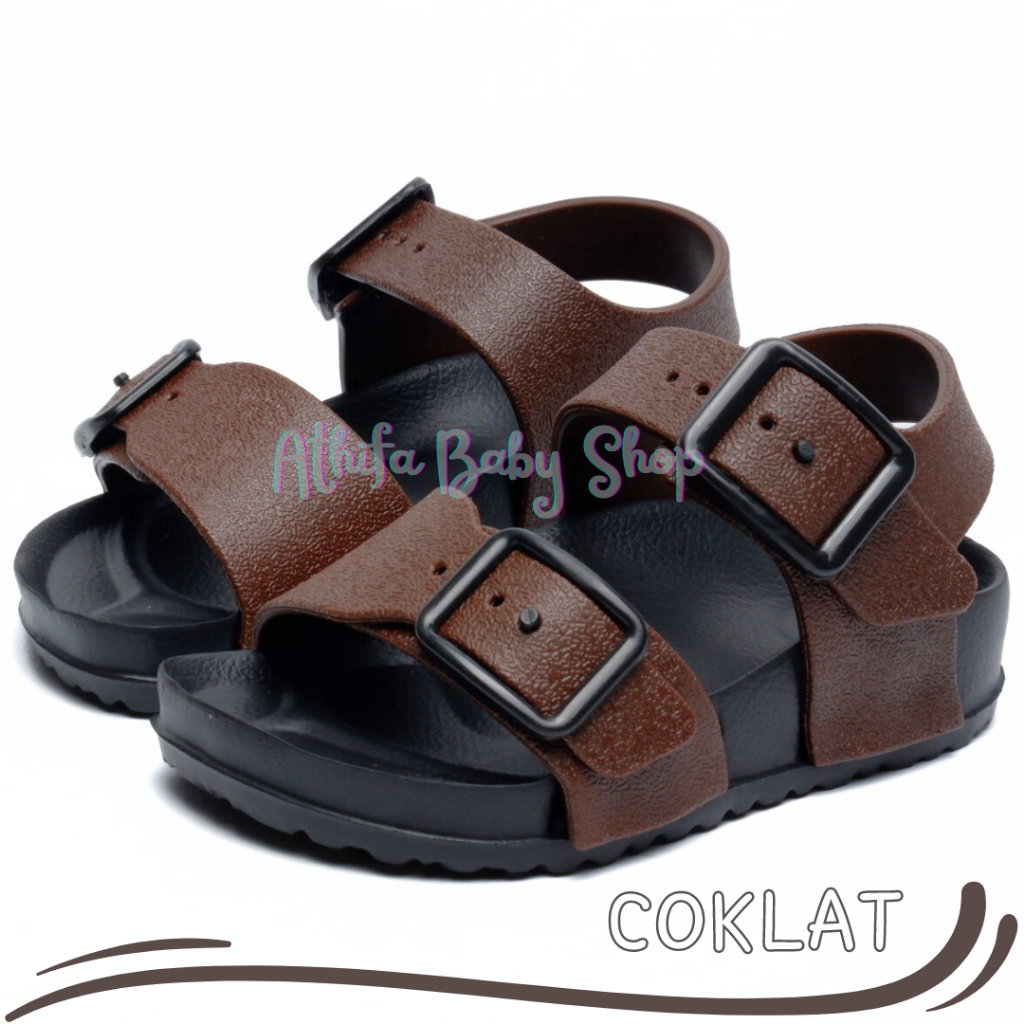 Sandal gunung bayi anak laki laki perempuan cowok cewek sepatu sendal balita kecil umur 2 3 4 tahun