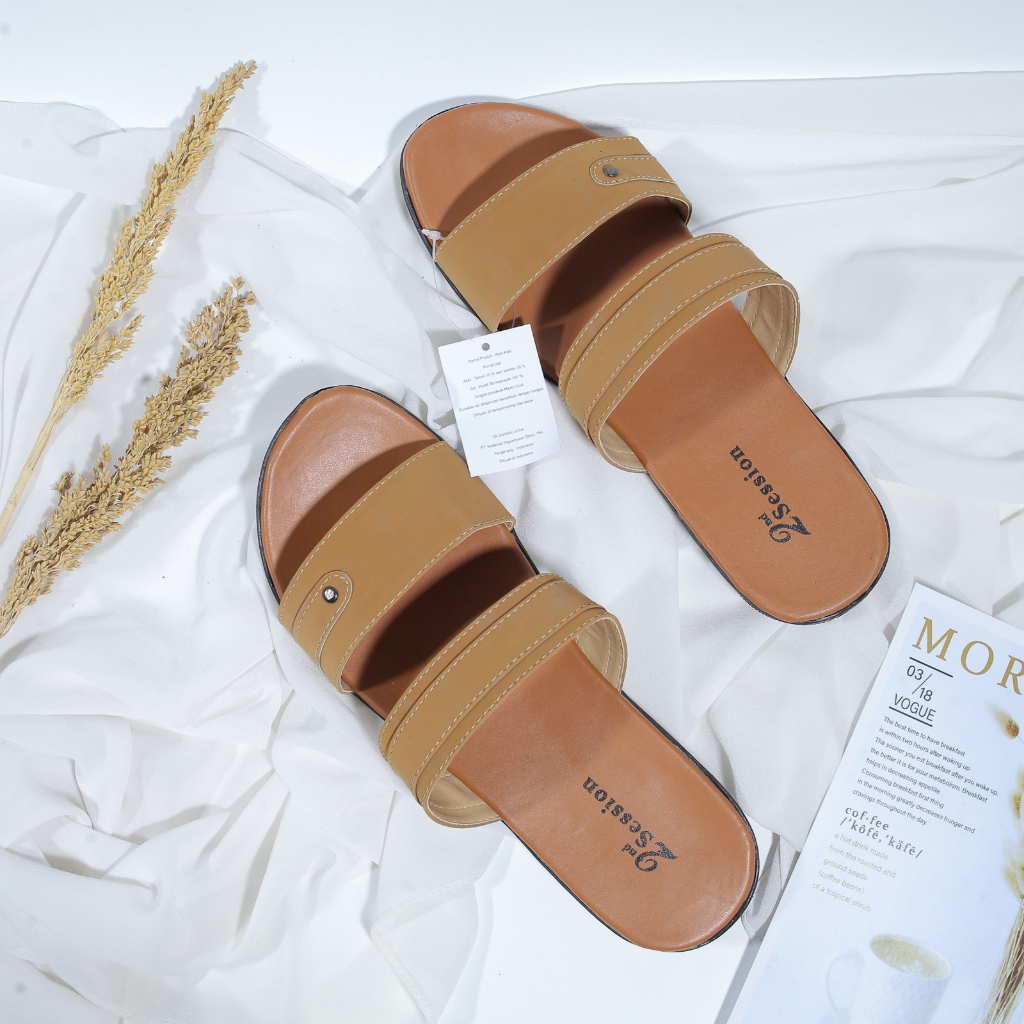 Sandal slide Cewek Nevada Sendal Slop Wanita Teplek Simple Premium Original Wanita terbaru Sandal Slop Cewek Rajut sendal wanita Murah sandal wanita second session terbaru