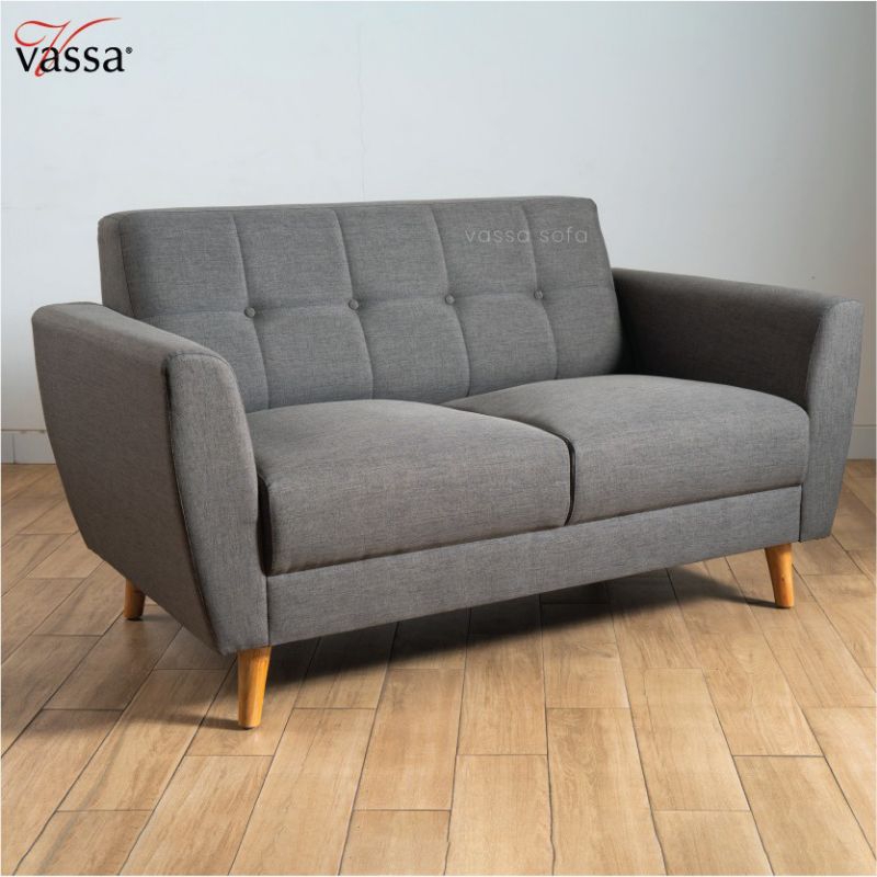 sofa retro scandinavian sofa retro dua dudukan