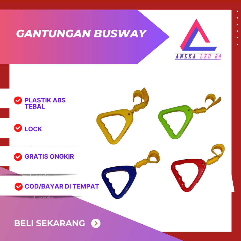 Gantungan busway handle tangan ukuran jumbo besar towing truk pick up variasi knalpot gantungan bus