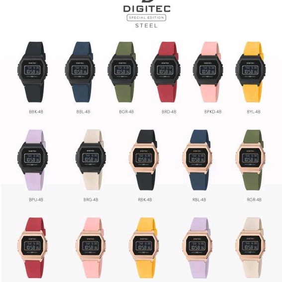 Jam Tangan DIGITEC DGS 7125T/ 7125 SPECIAL EDITION ORI 100%