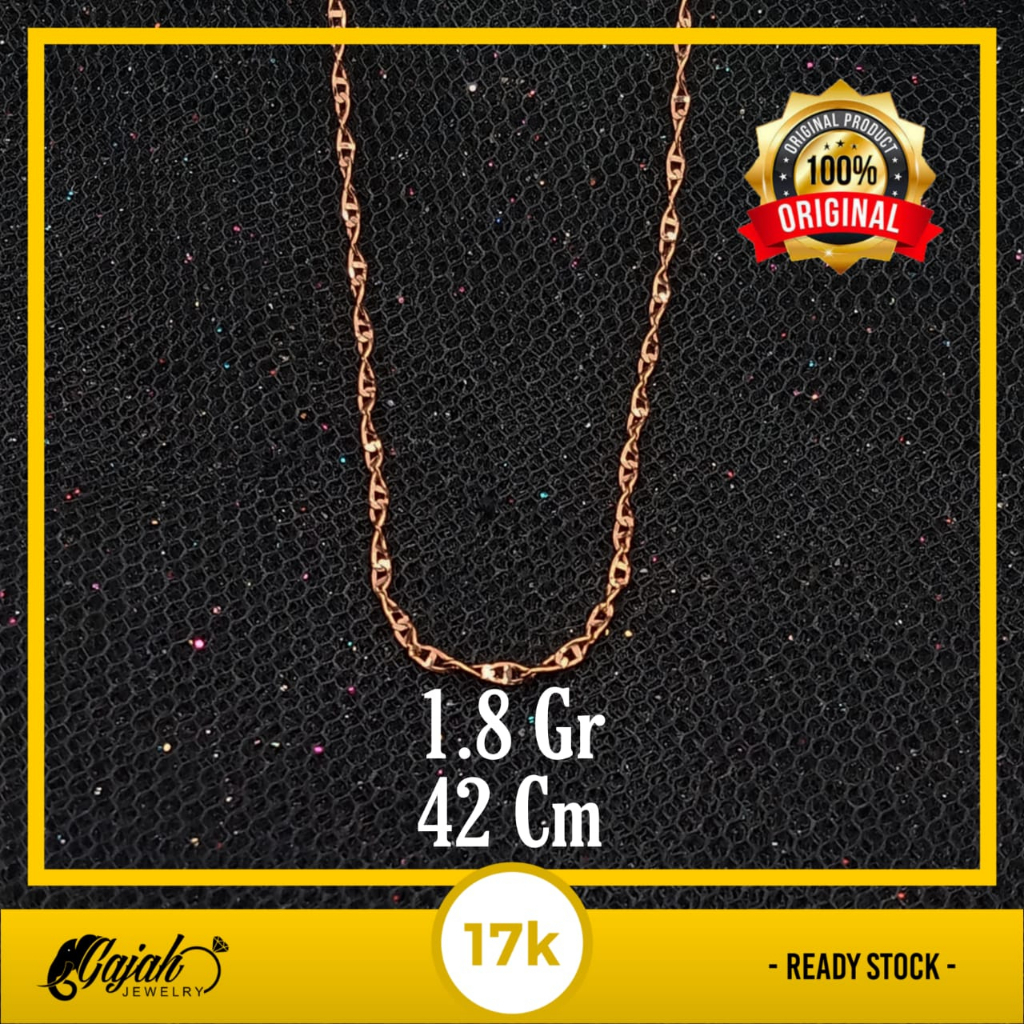 Kalung Emas 17K - 1.8 Gr Kadar 750 - 5113