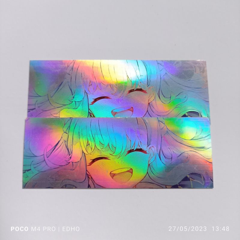 

stiker hologram kobo kaneru vtuber anti air/anti luntur
