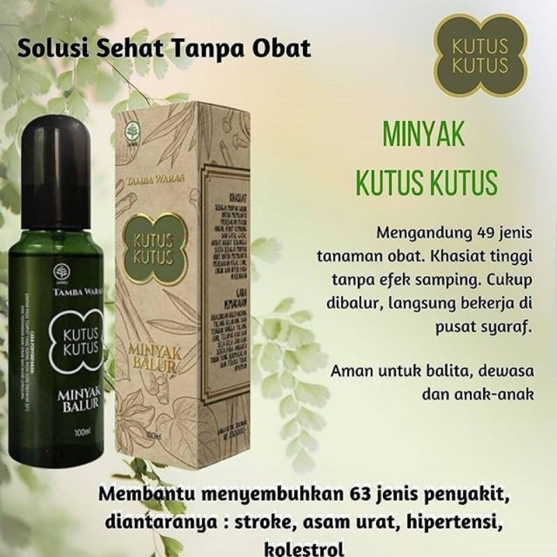 Beli 1 Gratis 1 Minyak Kutus kutus Asli / MKK tamba waras Asli