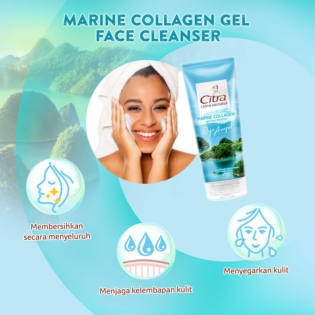 CITRA MARINE COLLAGEN CLEANSING GEL 90GR