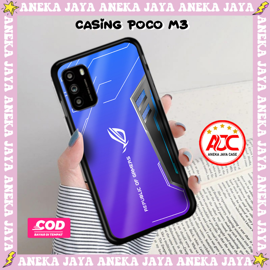 Case poco m3 casing hp poco m3 kesing terbaru case anime motif [ ROG02 ] case softcase hardcase prem