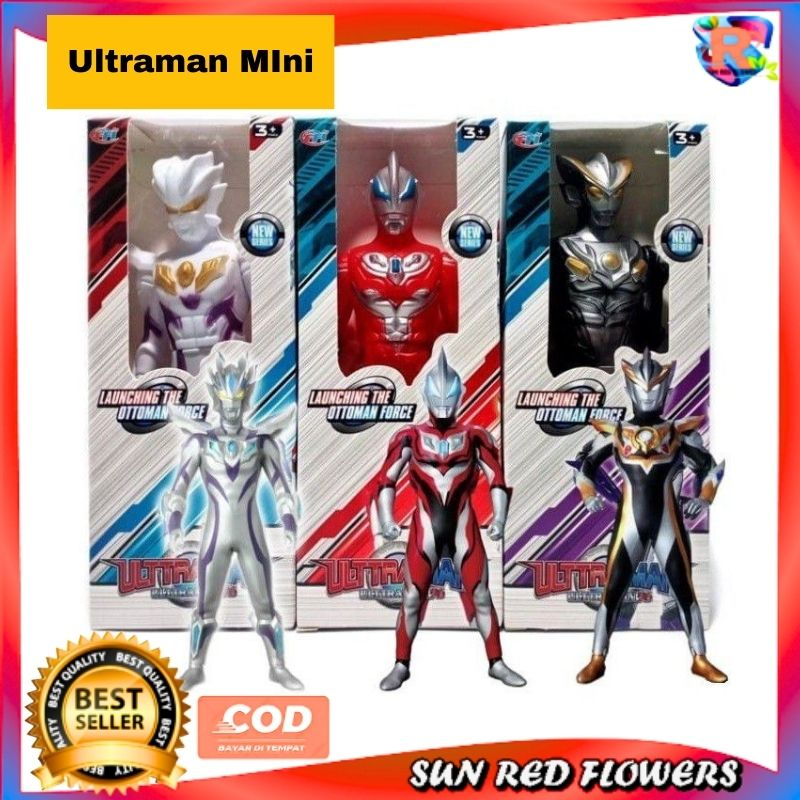 SRF - Mainan Ultraman Mini Mainan Anak Ultraman Zero Mainan Termurah