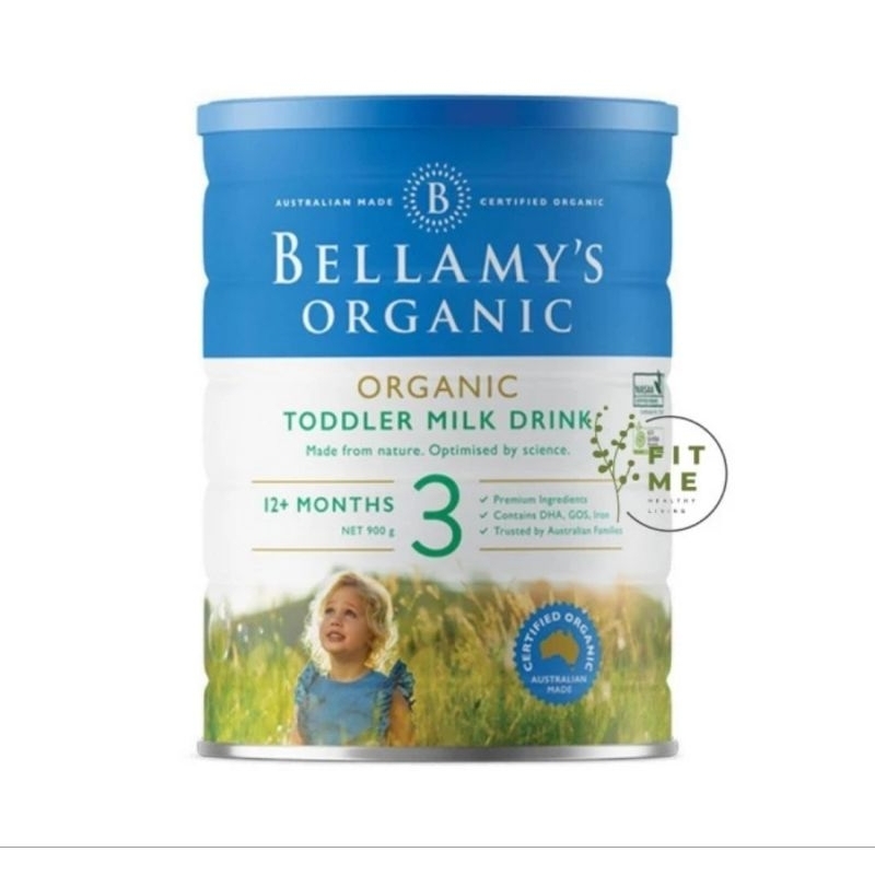 Bellamys Organic Milk Step 3 Toddler Milk (12 Months) 900 Gr