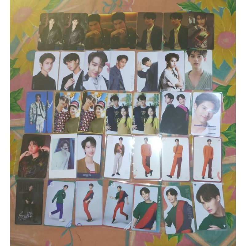OFFICIAL PC PHOTOCARD BRIGHTWIN DEW NANI BWDN XBLUSH PET HIPSTER F4 PHOTOBOOK SHOOTING STAR BOXSET CARD HOLDER MYSTERYBOX 2GETHER THE SERIES MOVIE KAZZ MAGAZINE SUPER COLOR SC