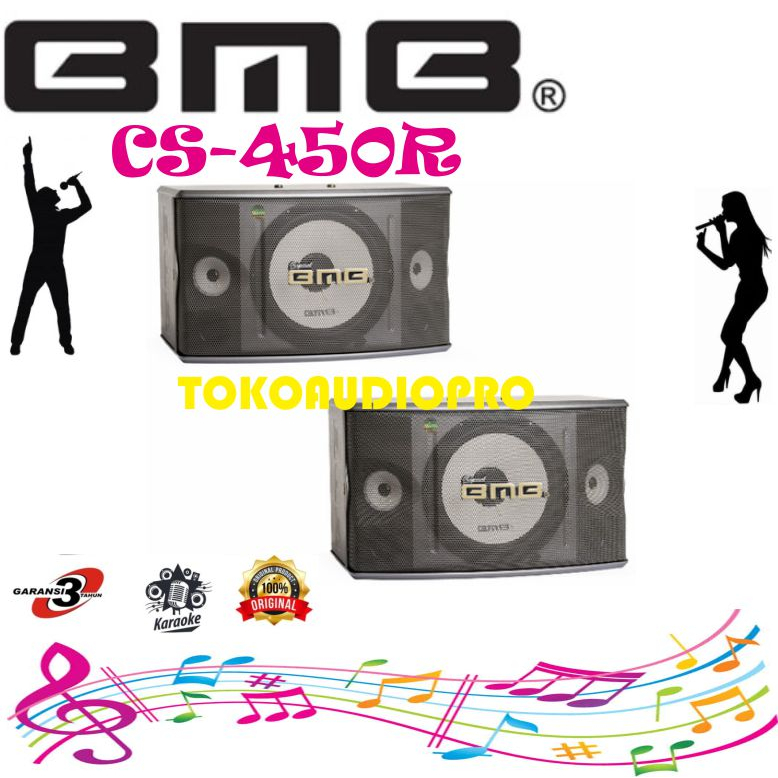 BMB CS450R Speaker Pasif Karaoke Original BMb Cs-450R