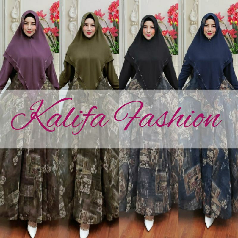 Zulaikha Syar'i by Dzhira D'zhira / Gamis Pesta Mewah / Gamis Set Syar’i / Baju Muslimah / Fashion M