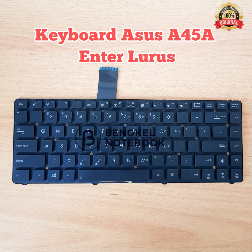 Keyboard Asus A45 A45A A45DE A45DR Enter Lurus A45N A45V A45VD A45VJ A45VM A45VS A85 A85V K45 K45A K45VD K45VJ Enter Lurus