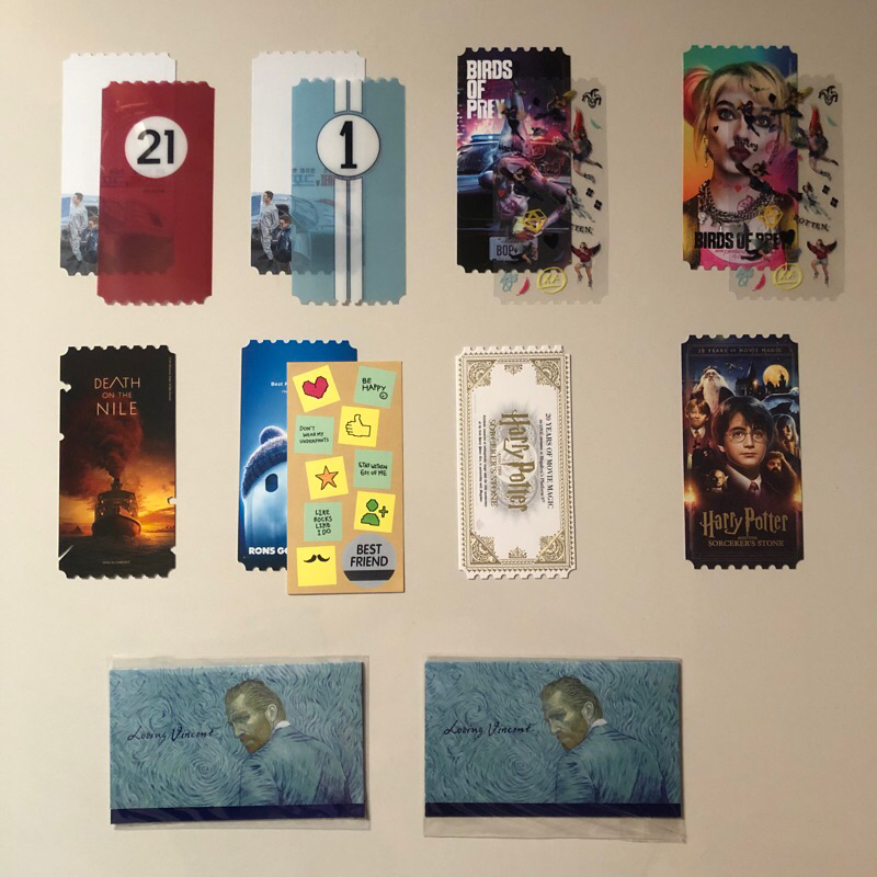 Original Collectible Ticket Movies