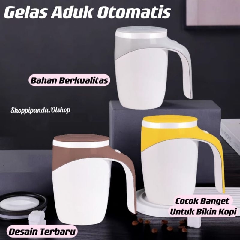 SELF STIRING MUG GELAS PENGADUK OTIMATIS