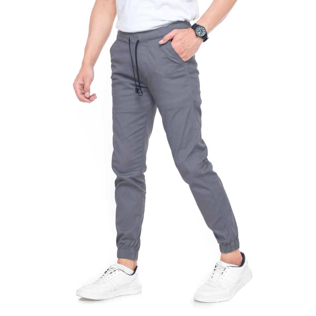 Celana Panjang Pria Joger Dewasa Slim Fit