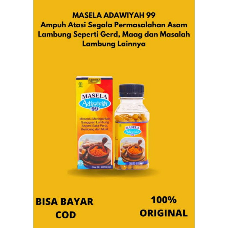 Masela Adawiyah 99 Original Obat Maag Asam Lambung