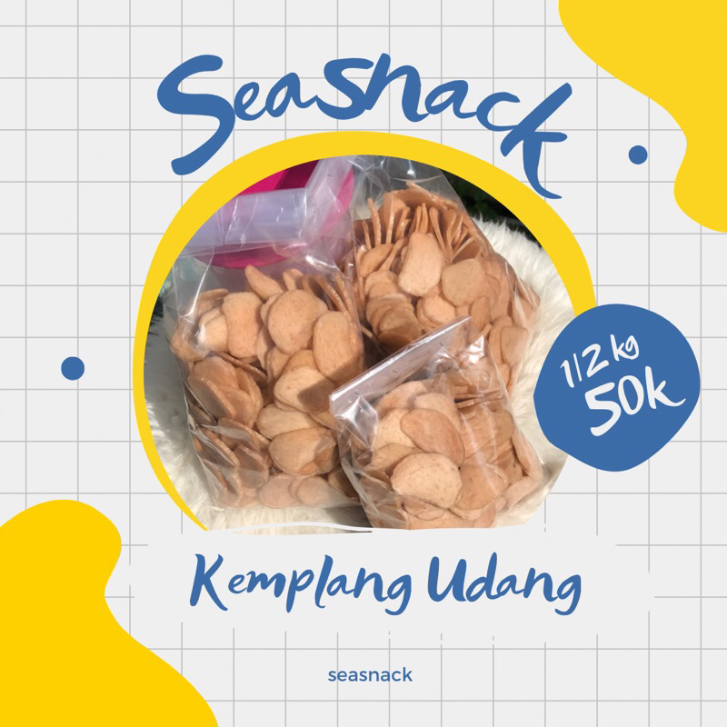 

Kemplang Udang Mentah