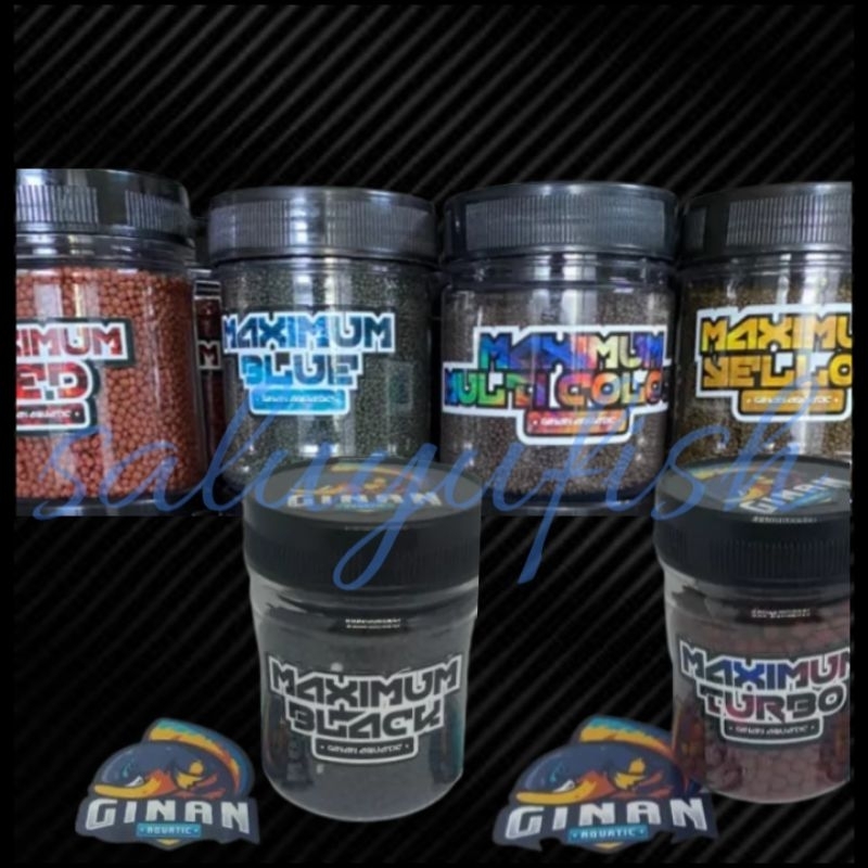 MAXIMUM PELET REPACK  (PAKAN CHANNA BY GINAN AQUATIC)