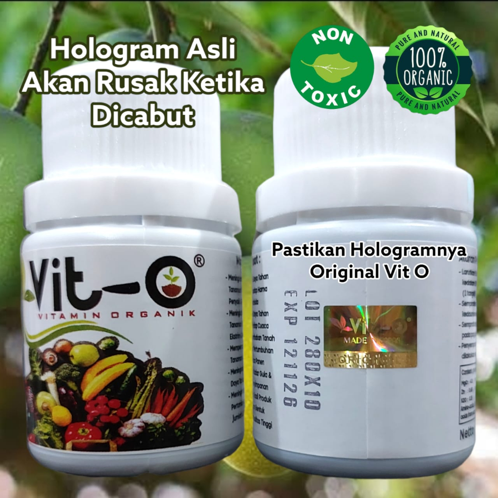 Vitamin Tanaman Super Vit-O Nutrisi Sahabat Segala Tanaman 45ml