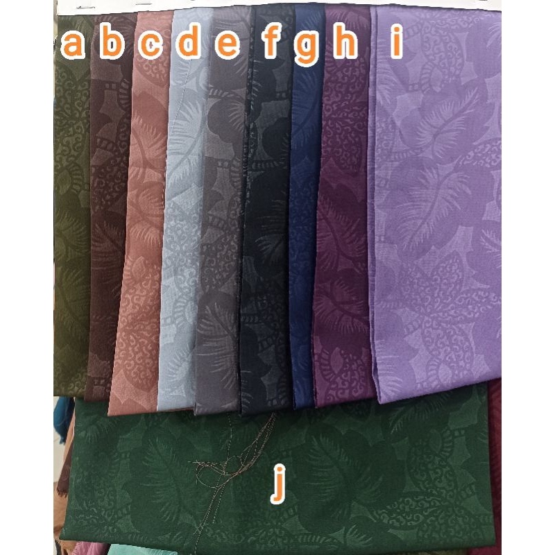 Kain Wolfis/Wolvis/Woolpeach embos Daun